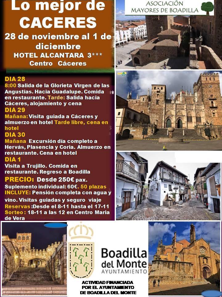 LO MEJOR DE C�CERES (28 DE NOVIEMBRE AL 1 DICIEMBRE)