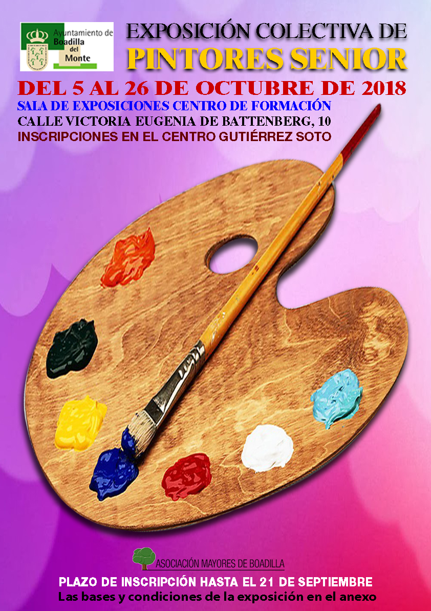 EXPOSICI�N COLECTIVA DE PINTORES SENIOR 2018