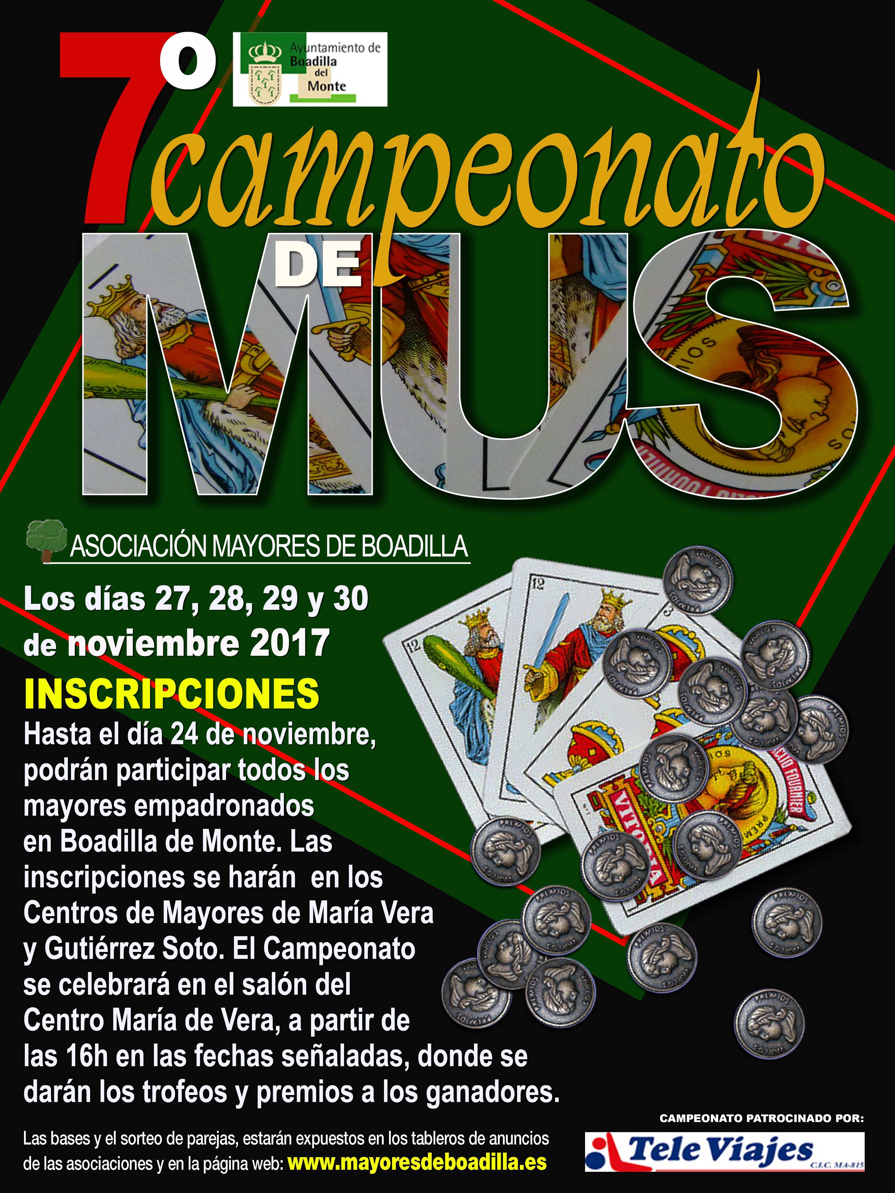 CAMPEONATO DE MUS DEL D�A 27 AL 30 DE NOVIEMBRE